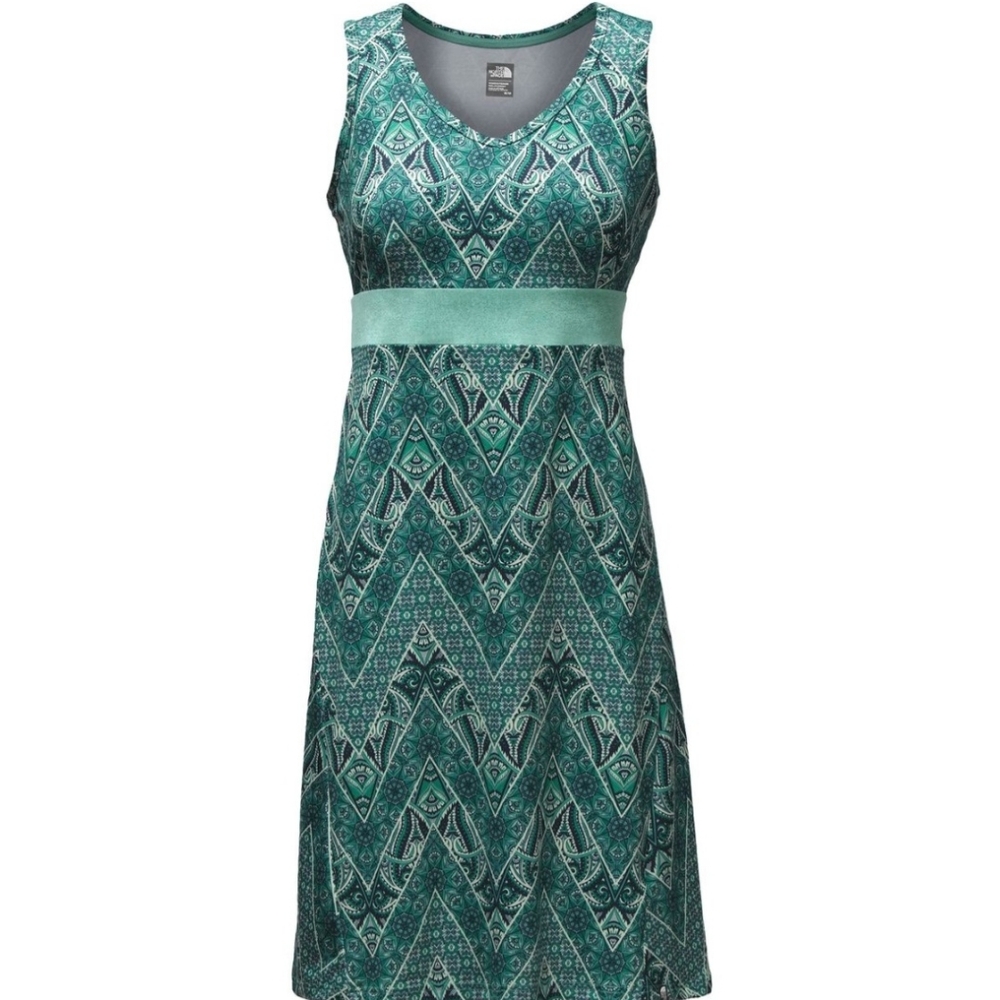 The North Face Flash Dry Sleeveless Teal & Navy Play Dress Size‎ S